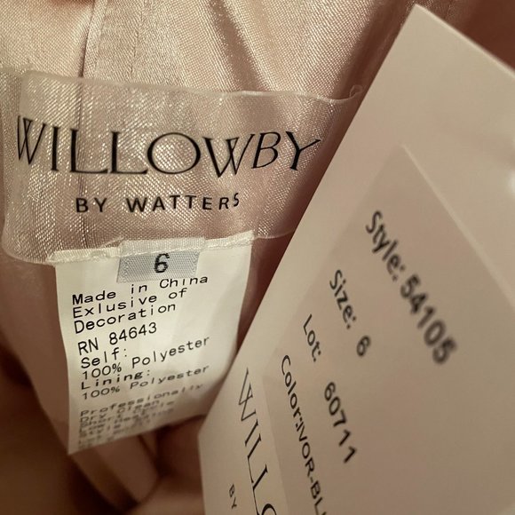 BRAND NEW (Unaltered) Willowby Cadah Wedding Gown - Picture 5 of 12